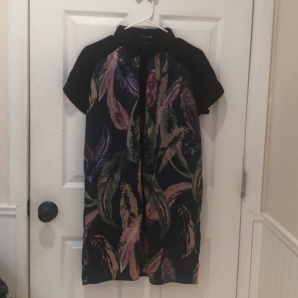silky floral dress